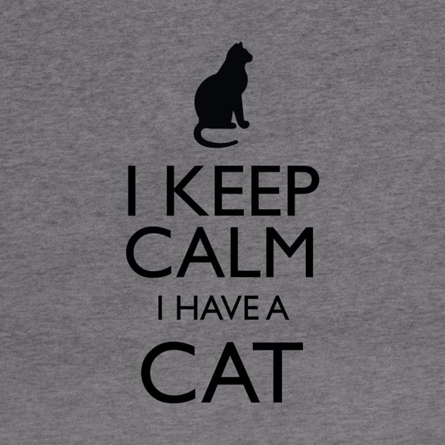 I Keep Calm I Have A Cat by KeepCalmWorld